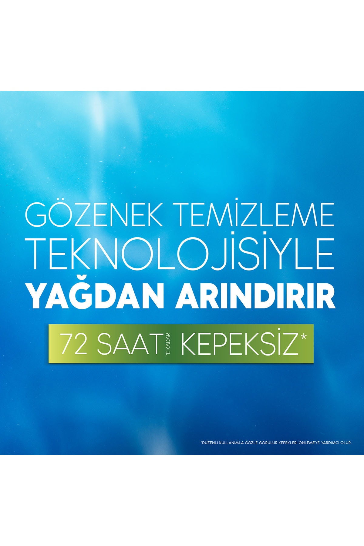 HEAD&SHOULDERS DERİNLEMESİNE TEMİZ YAĞLANMA KONTRO-