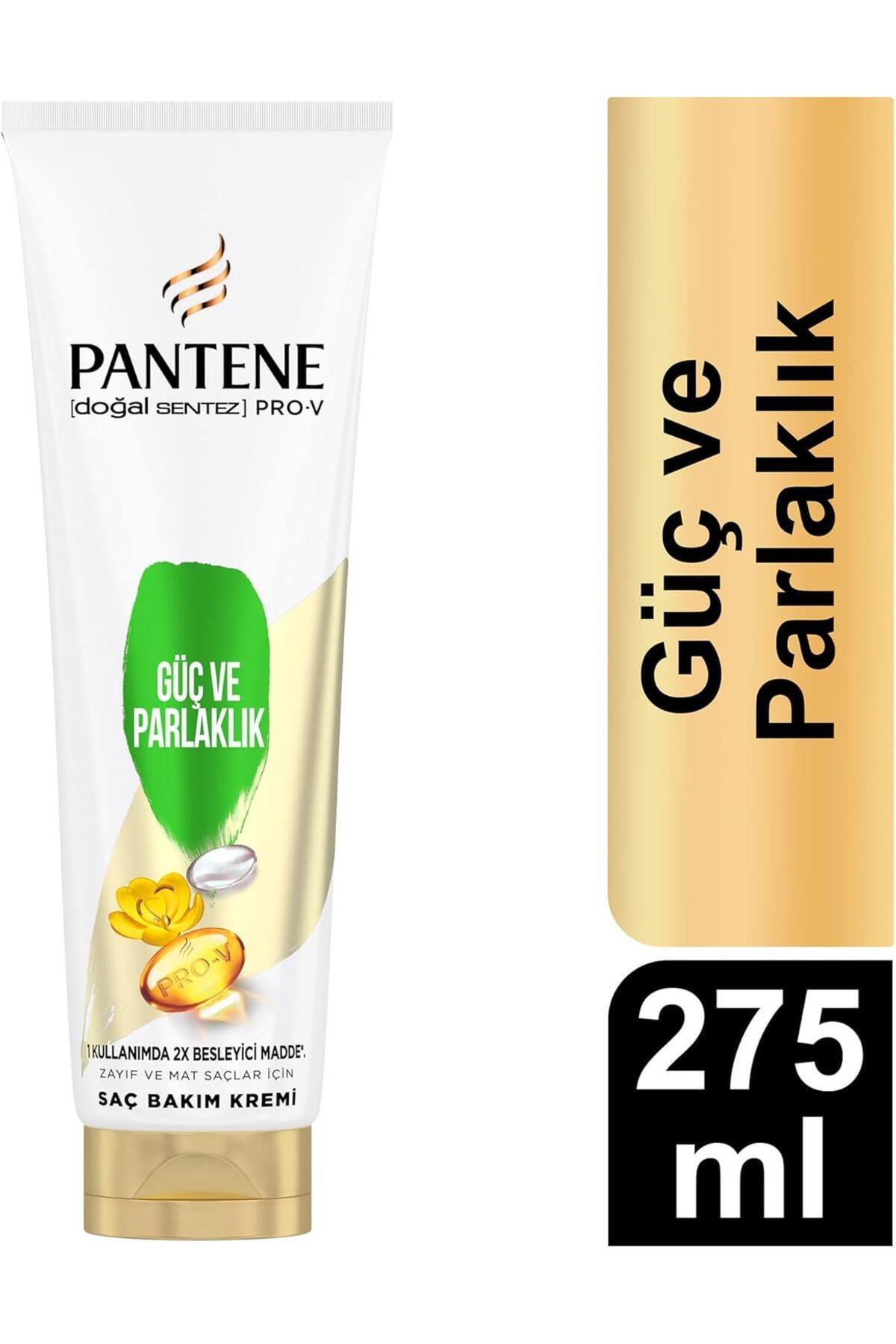 PANTENE DOĞAL SENTEZ GÜÇ VE PARLAKLIK SAÇ BAKIM KREMİ 275ML-