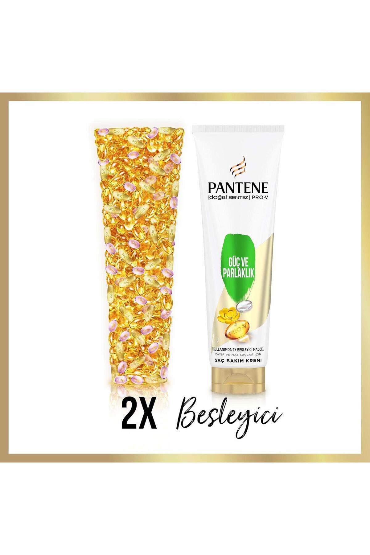 PANTENE DOĞAL SENTEZ GÜÇ VE PARLAKLIK SAÇ BAKIM KREMİ 275ML-