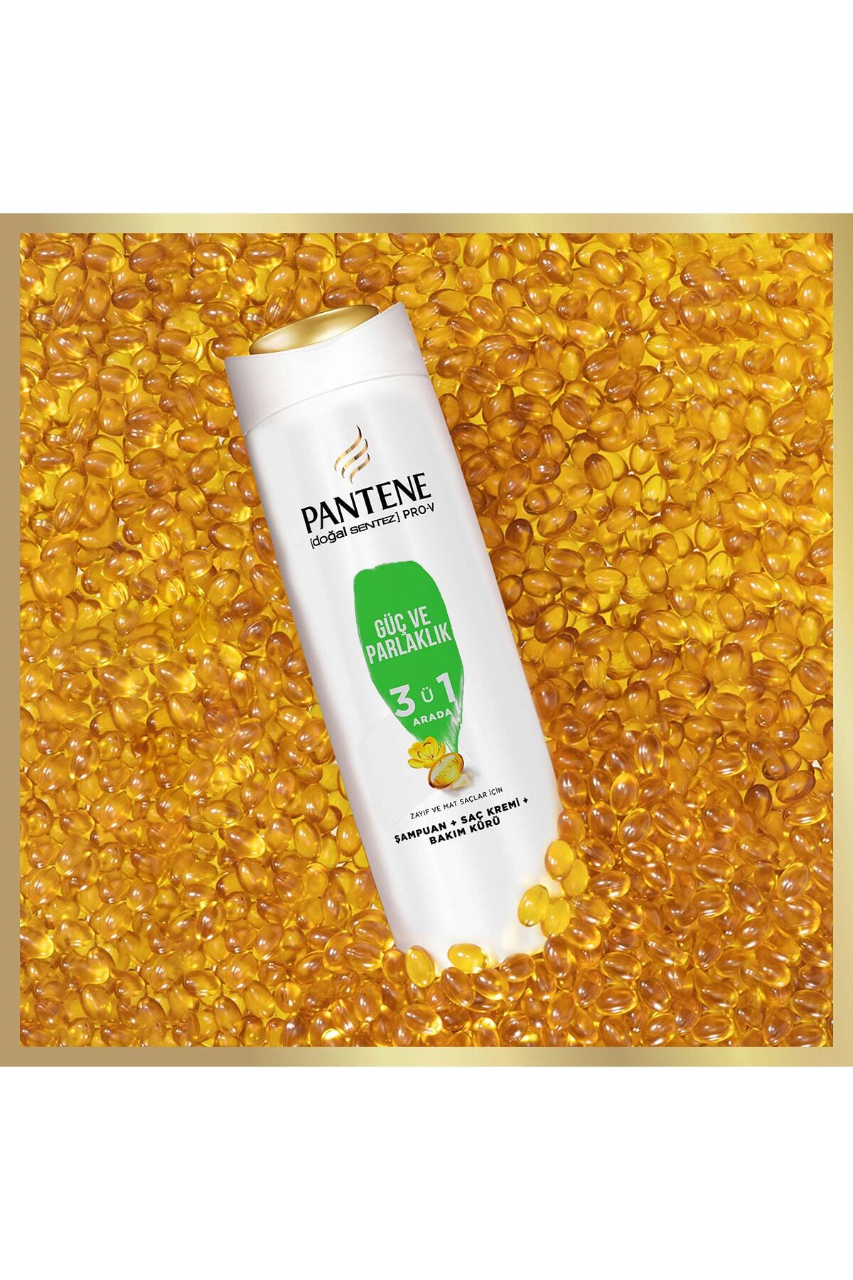 PANTENE DOĞAL SENTEZ GÜÇ VE PARLAKLIK 3Ü1 ARADA-