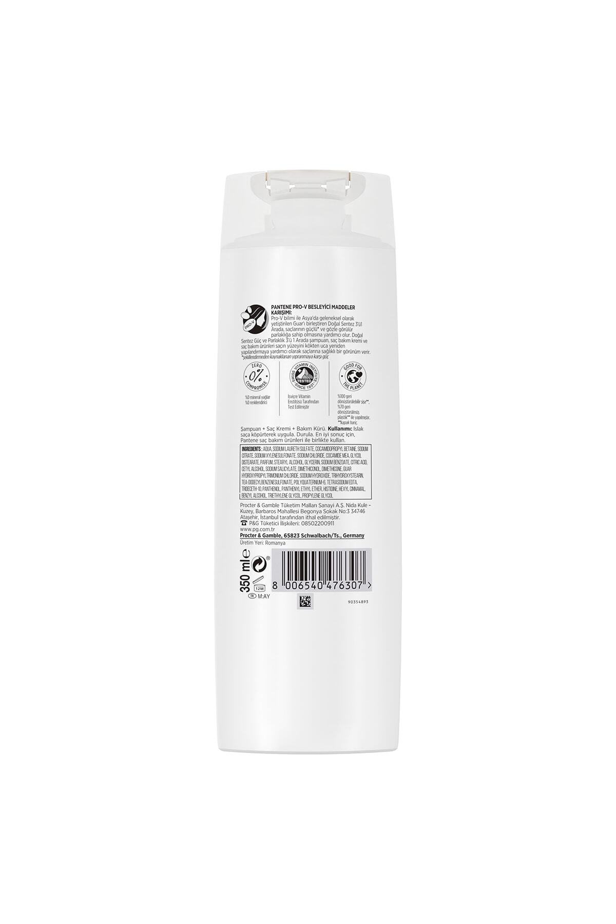 PANTENE DOĞAL SENTEZ GÜÇ VE PARLAKLIK 3Ü1 ARADA-