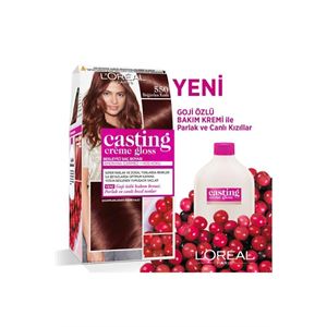 LORÉAL PARİS CASTİNG CRƏME 550 BÖĞÜRTLEN KIZILI SAÇ BOYASI-