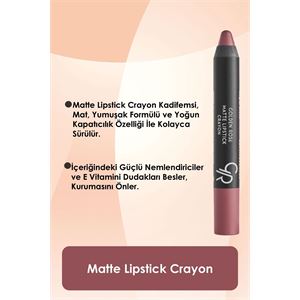 GOLDEN ROSE MAT KALEM RUJ NO:22-
