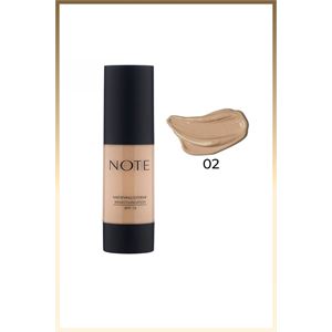 Note Cosmetics Mattifying Extreme Wear Spf 15 Yoğun Kapatıcı Mat Bitişli Fondöten - 02 Natural Beige-