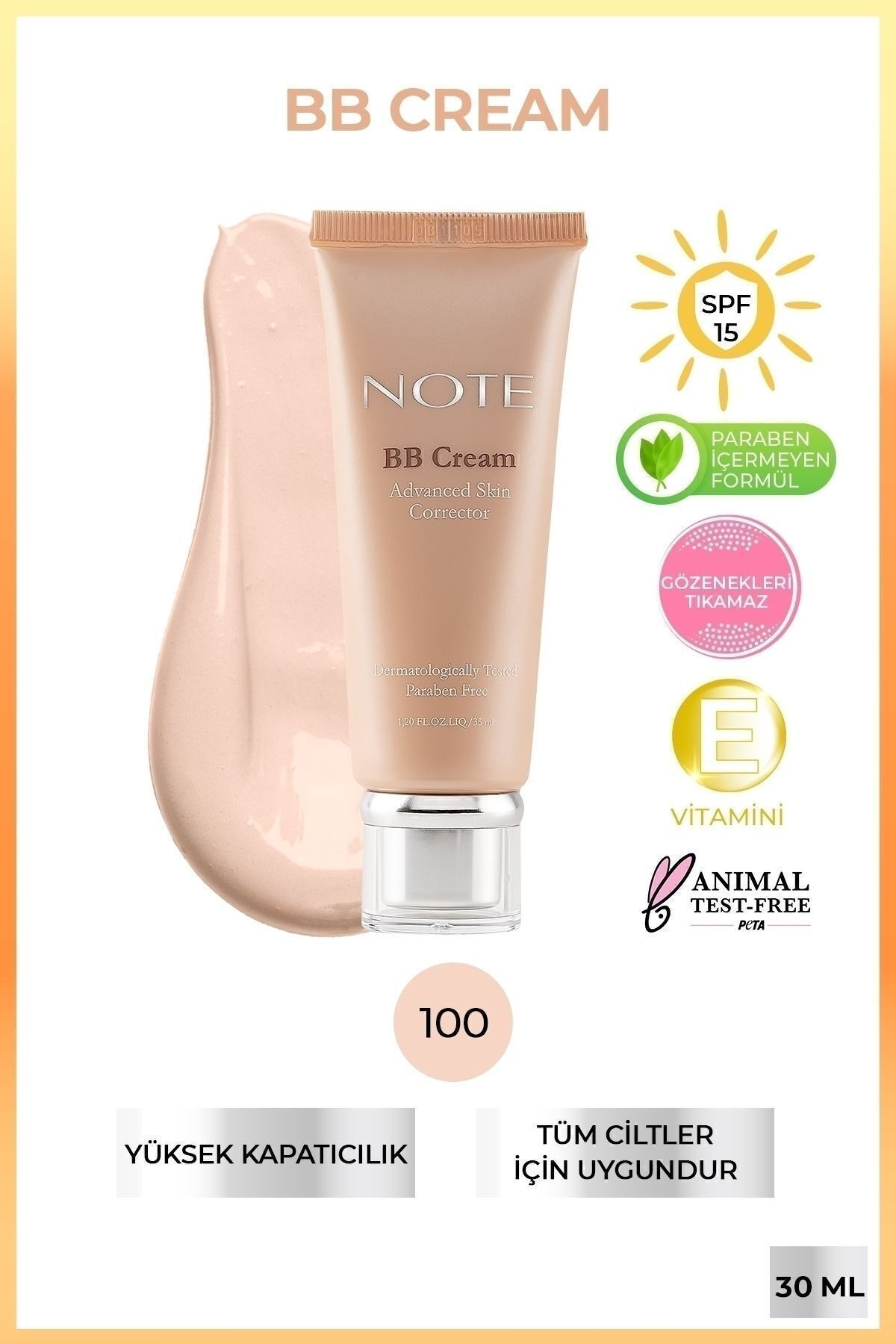 NOTE BB CREAM  PORCELAİN 100-