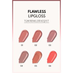 NOTE FLAWLESS LIPGLOSS DRIED ROSE NO.03-