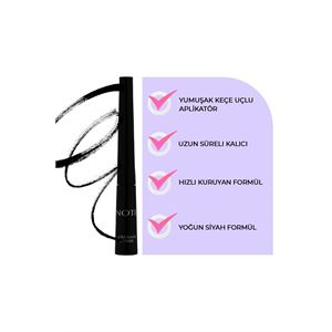 NOTE ULTRA BLACK EYELİNER 01-