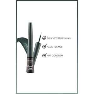 NOTE ELEGANT MATTE  OCEAN GREEN 04 EYELİNER-