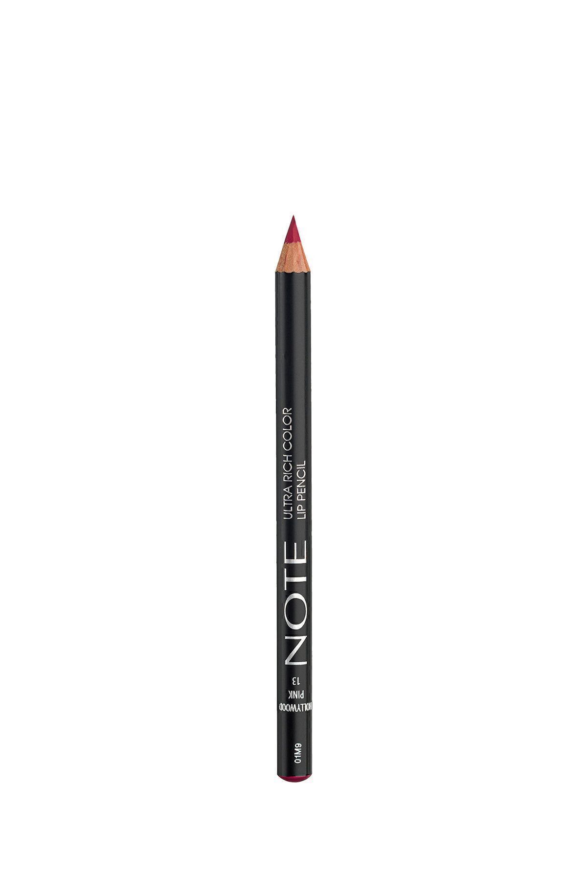 NOTE ULTRA RİCH COLOR DUDAK KALEMİ HOLLYWOOD PINK 13-