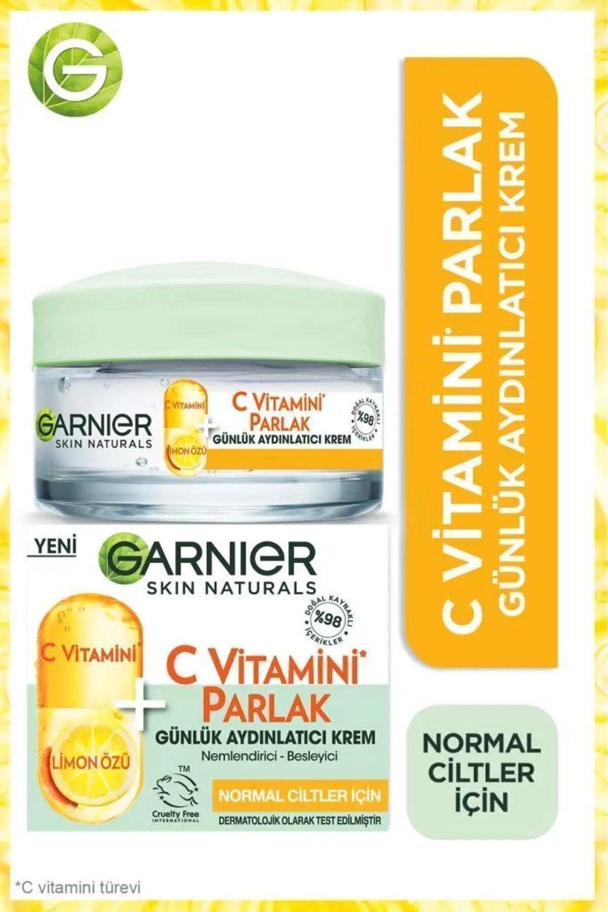 Garnier C Vitamini Parlak Günlük Aydınlatıcı Krem-