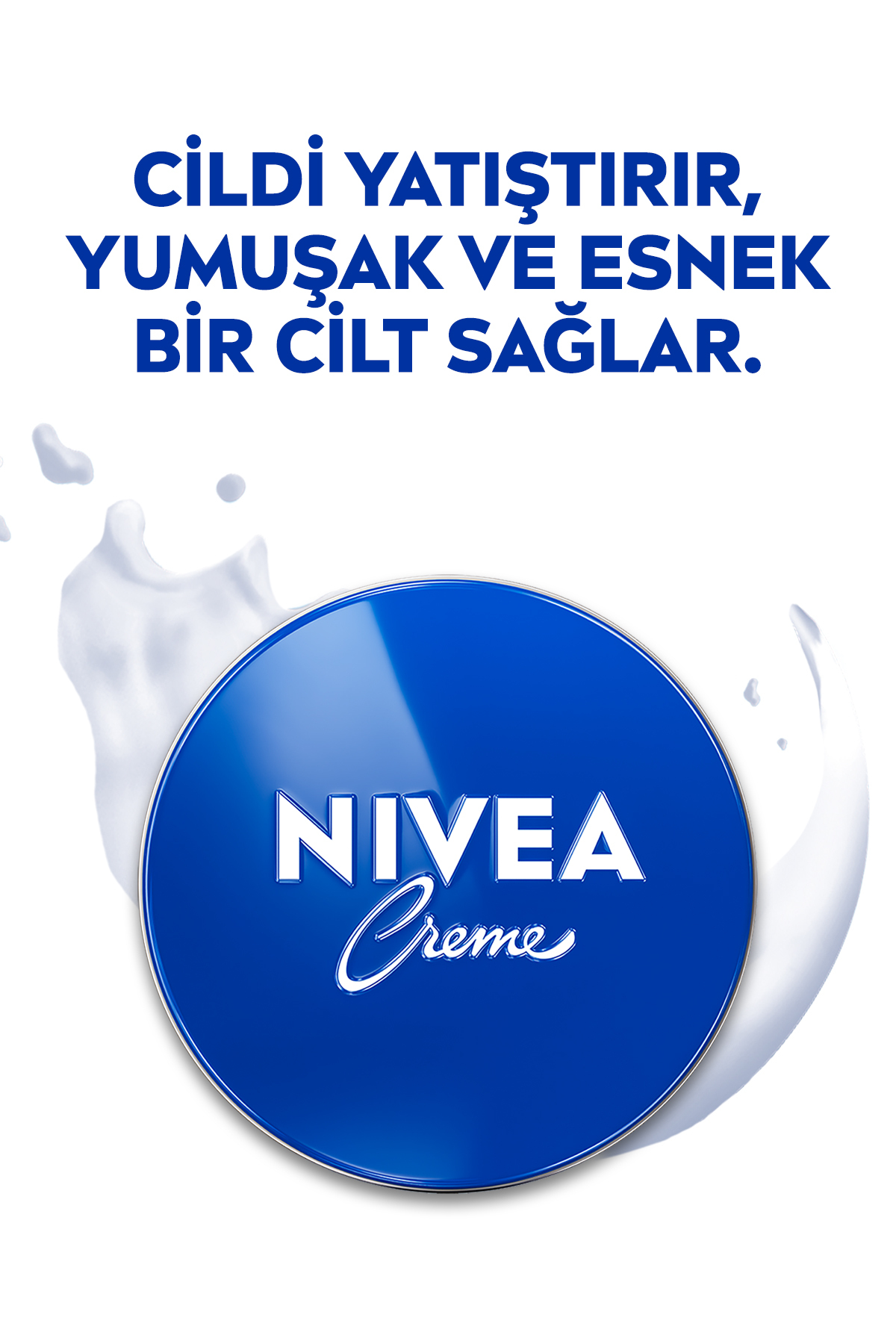 NIVEA CREME 150ML, BAKIM YAPAN KORUMA, UZUN SÜRELİ YOĞUN NEMLENDİRİCİ, EL YÜZ VE VÜCUT, YUMUŞAK CİLT HİSSİ-