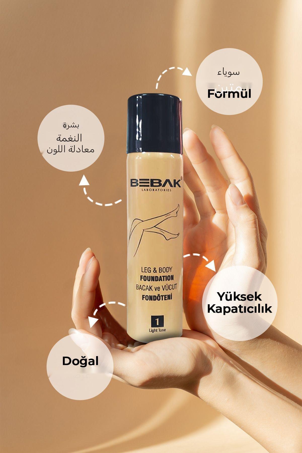 BEBAK BACAK FONDÖTENİ NO:1 LİGHT AÇIK TON 75 ML-