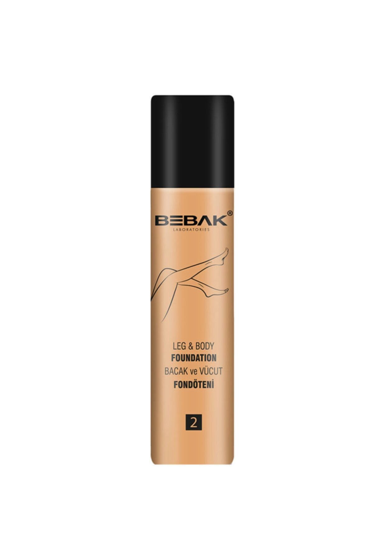 BEBAK BACAK FONDÖTENİ MEDİUM ORTA 2 NUMARA 75 ML-