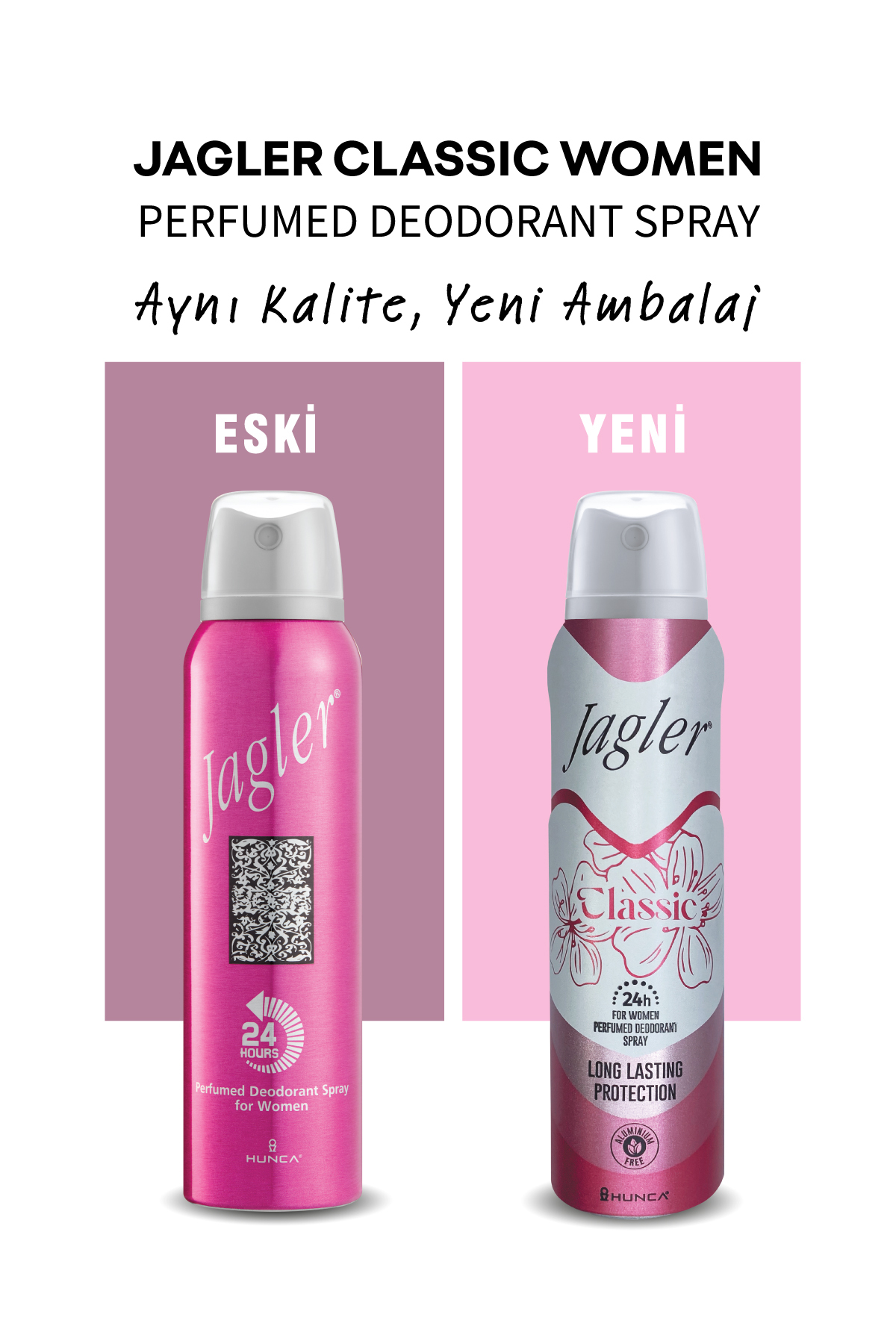 Jagler Classic Kadın Deodorant 150 ml-