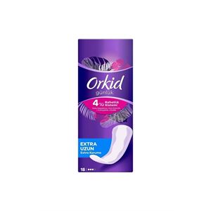 ORKİD EXTRA KORUMA EXTRA UZUN GÜNLÜK PED 18 ADET-