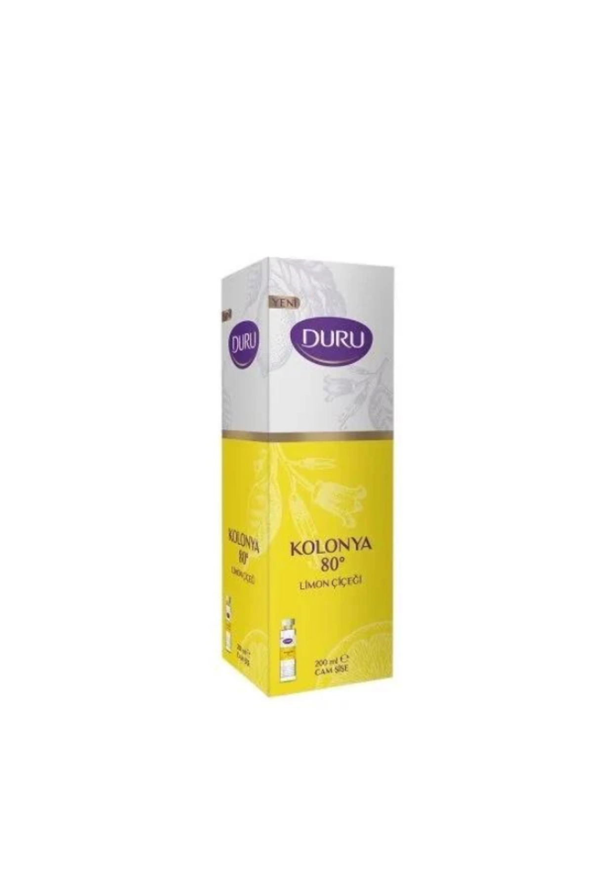 Duru Limon Kolonya Cam Şişe 200 ml-