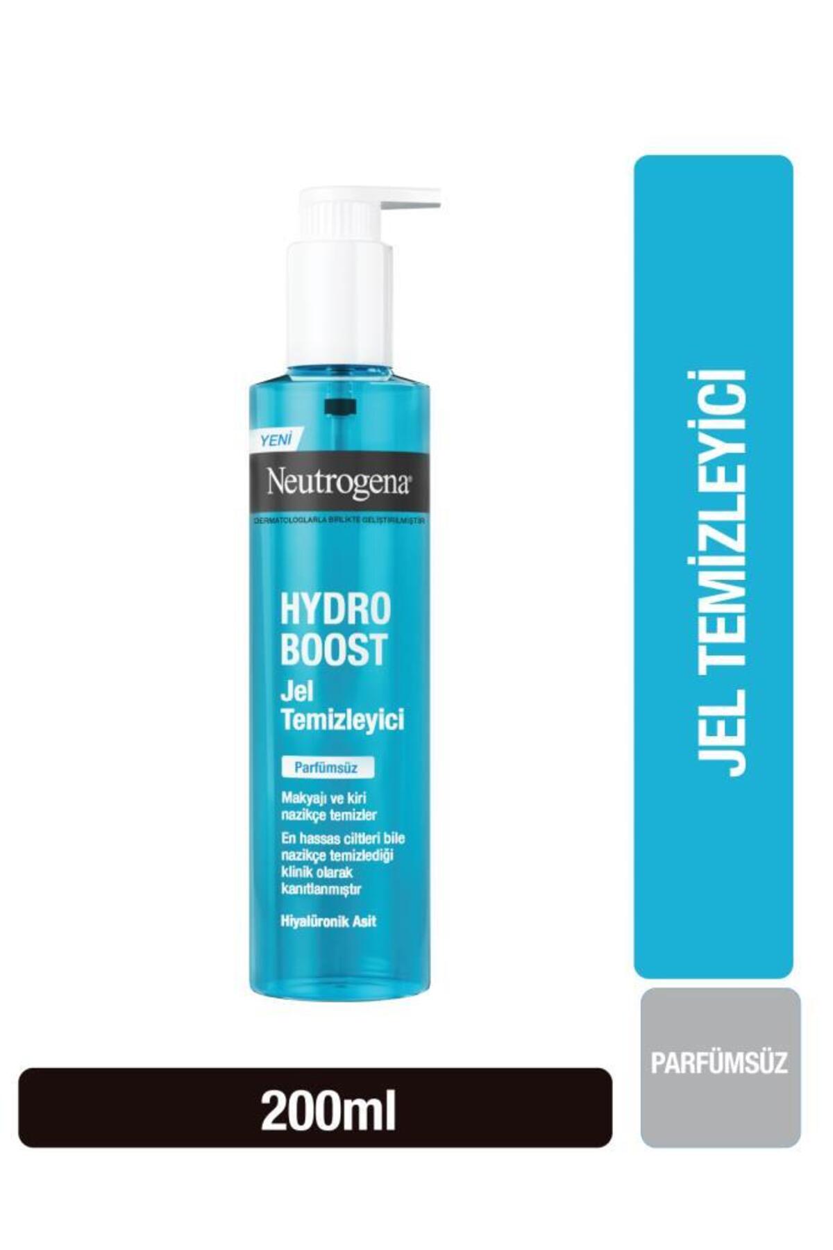 Neutrogena Hydro Boost Water Jel Yüz Temizleyici Parfümsüz 200ml-