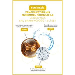 İcon Care Saç Köpük Şekillendirici Wax 200ml Maximum Hold-