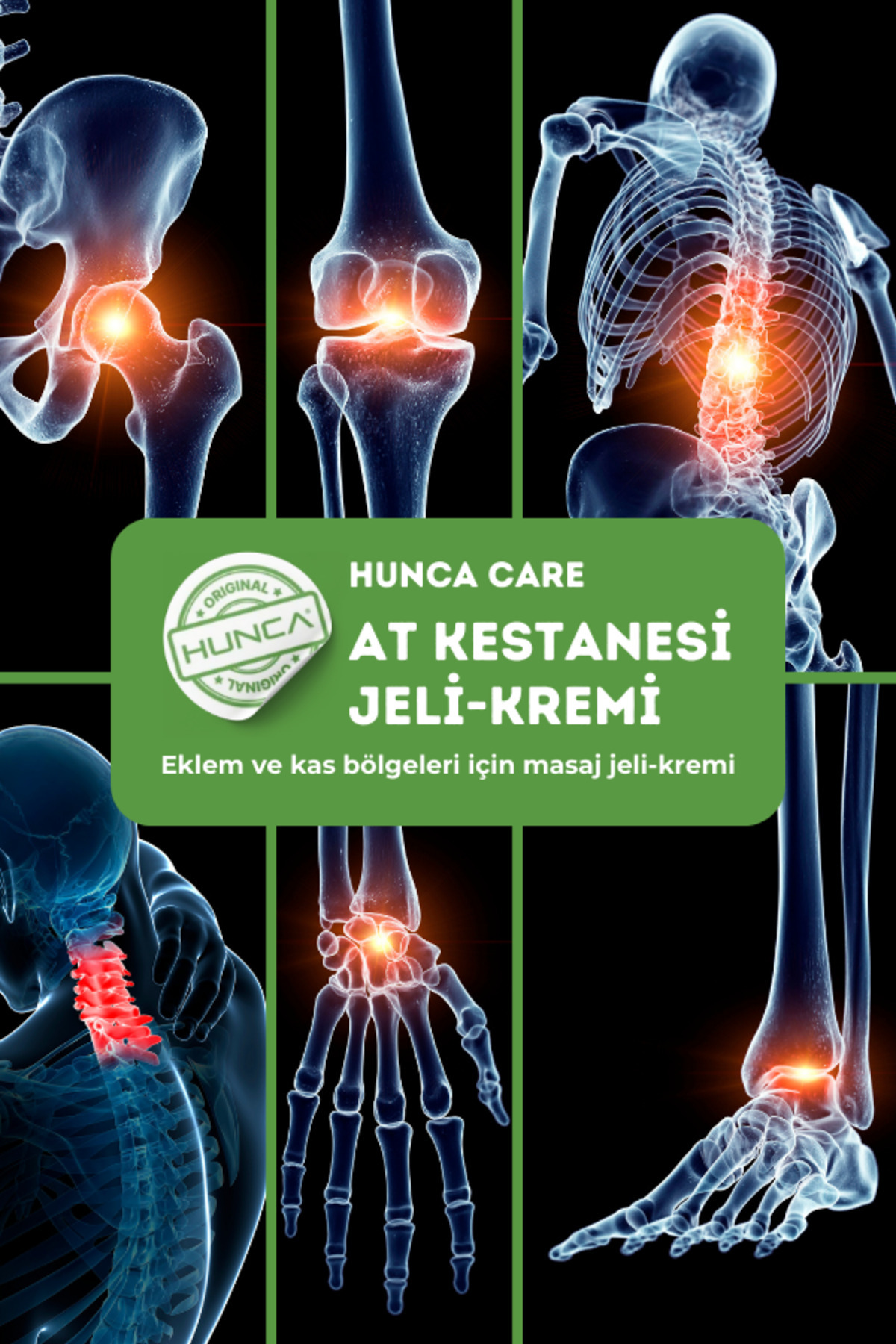 HUNCA CARE AT KESTANESİ JEL KREM 500 ML-