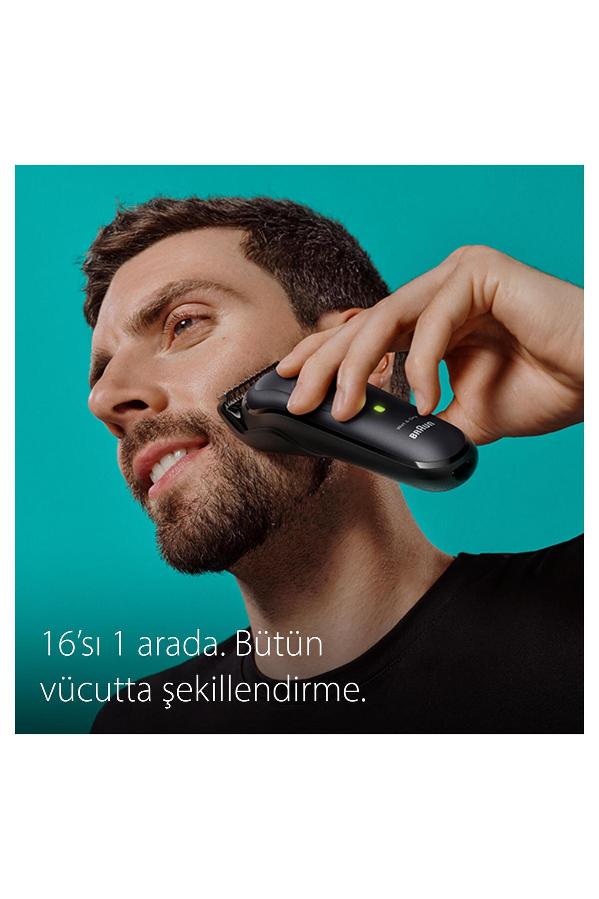 Braun Series 7 Hepsi Bir Arada Şekillendirme Seti  16sı 1 Arada Erkek Bakım Kiti-