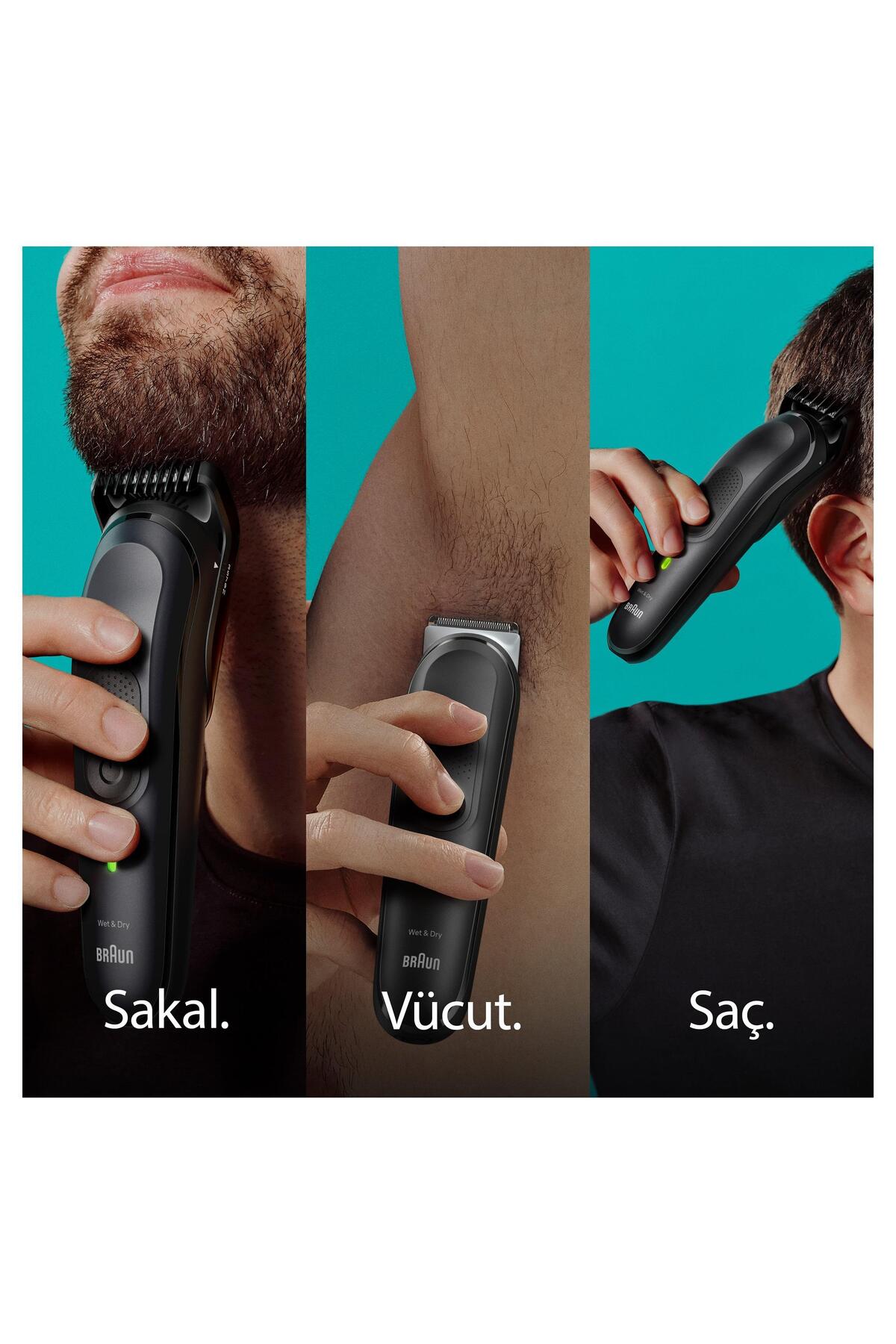 Braun Series 7 Hepsi Bir Arada Şekillendirme Seti  16sı 1 Arada Erkek Bakım Kiti-