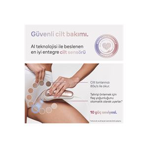 Braun IPL Skin i·expert, Evde Tüy Alma, Ücretsiz Uygulama, Çanta, Gillette Venus, 2 Başlık, PL7147-