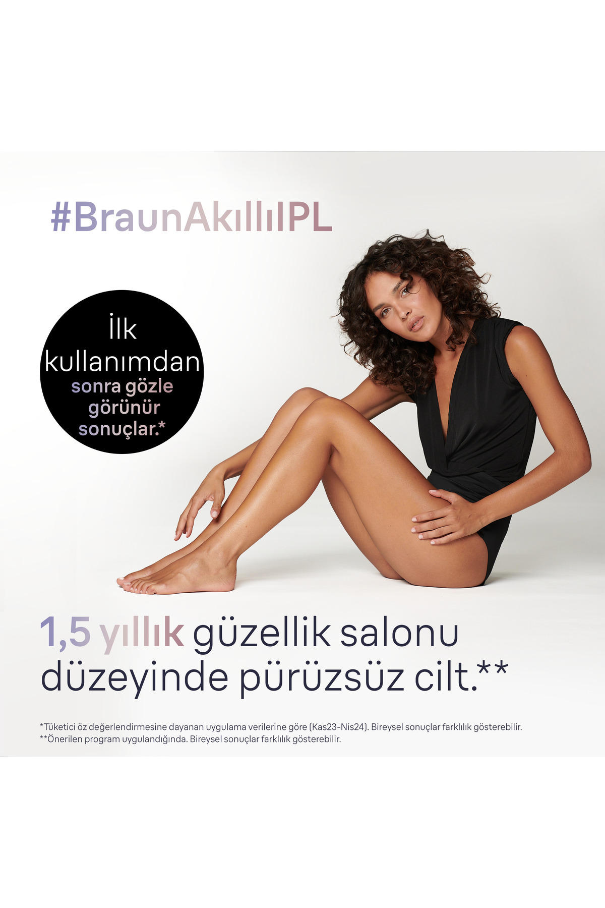 Braun IPL Skin i·expert, Evde Tüy Alma, Ücretsiz Uygulama, Çanta, Gillette Venus, 2 Başlık, PL7147-