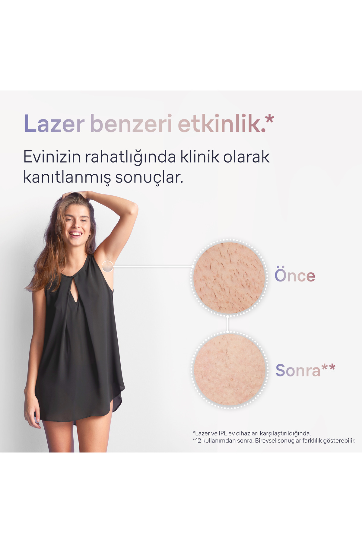 Braun IPL Skin i·expert, Evde Tüy Alma, Ücretsiz Uygulama, Çanta, Gillette Venus, 3 Başlık, PL7253-