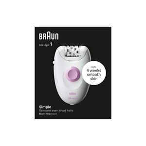BRAUN SİLK-ÉPİL 1 1-000 EPİLATÖR-