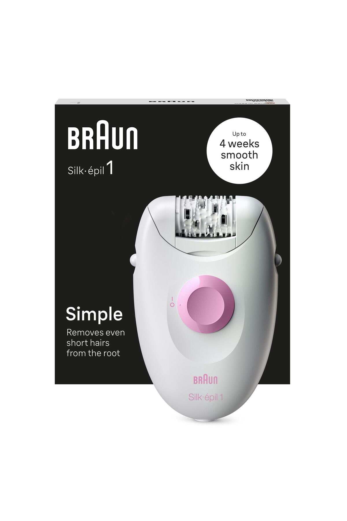 BRAUN SİLK-ÉPİL 1 1-000 EPİLATÖR-