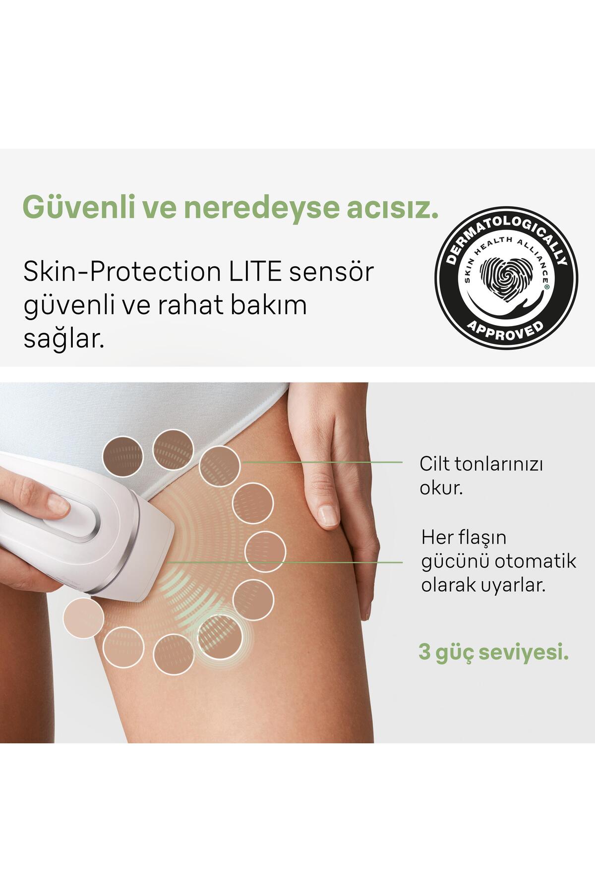 Braun IPL Silk·expert Pro 3, Evde Tüy Alma, Çanta, Venus Tıraş Makinesi, 2 Başlık ile, PL3132-