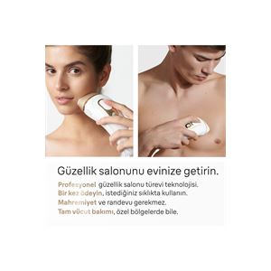 Braun IPL Silk·expert Pro 5, Evde Tüy Alma, Çanta, Venus Tıraş Makinesi, 2 Başlık ile, PL5146-