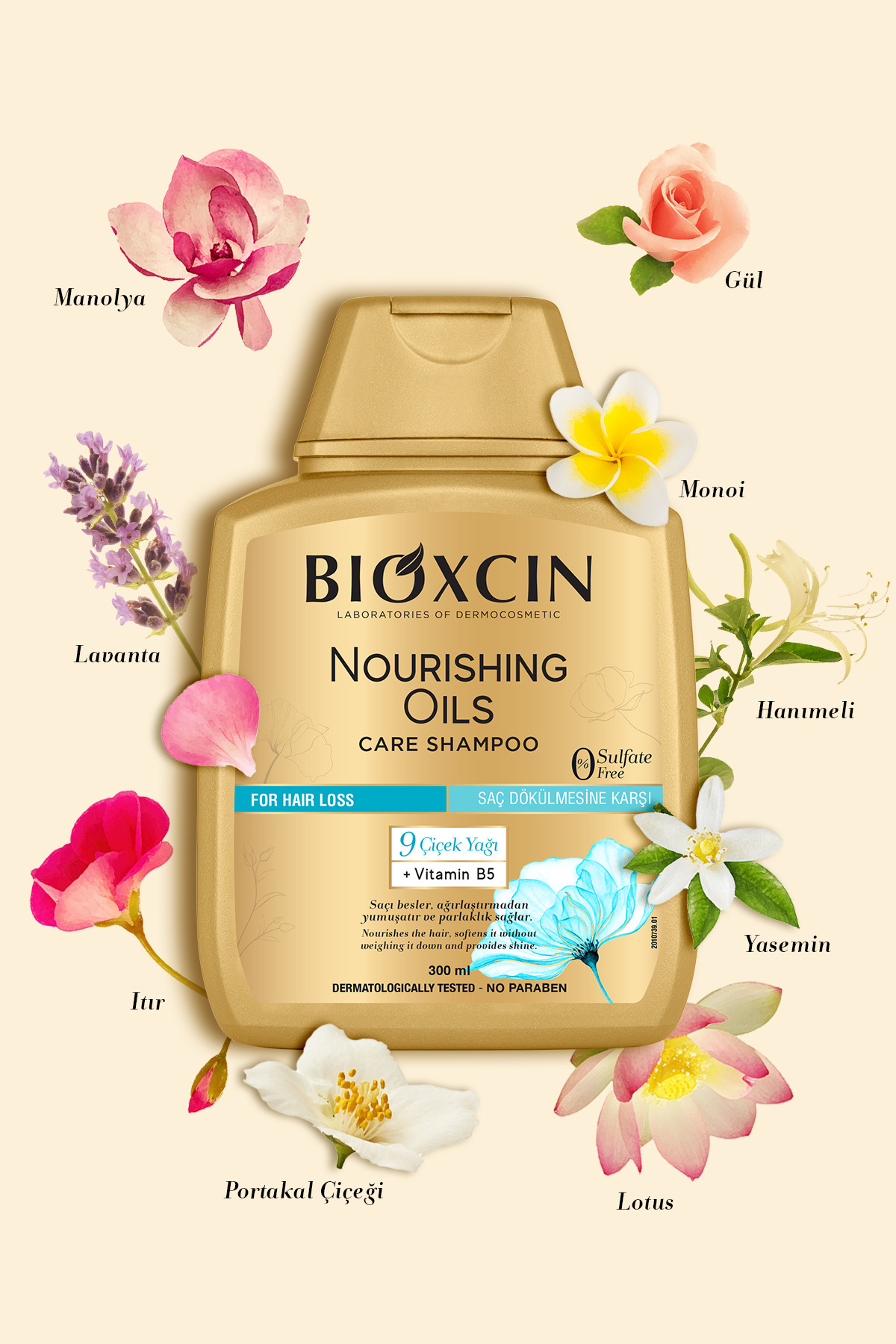 BİOXCİN BESLEYİCİ YAĞLAR KURU VE YIPRANMIŞ SAÇLAR IÇİN ŞAMPUAN 300 ML-