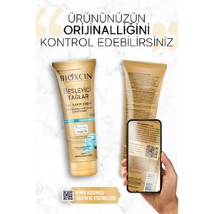 BİOXCİN BESLEYİCİ YAĞLAR BAKIM SAÇ KREMİ 250 ML - SÜLFATSIZ. KURU VE YIPRANMIŞ SAÇLAR SAÇ DÖKÜLME KARŞITI-