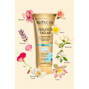 BİOXCİN BESLEYİCİ YAĞLAR BAKIM SAÇ KREMİ 250 ML - SÜLFATSIZ. KURU VE YIPRANMIŞ SAÇLAR SAÇ DÖKÜLME KARŞITI-