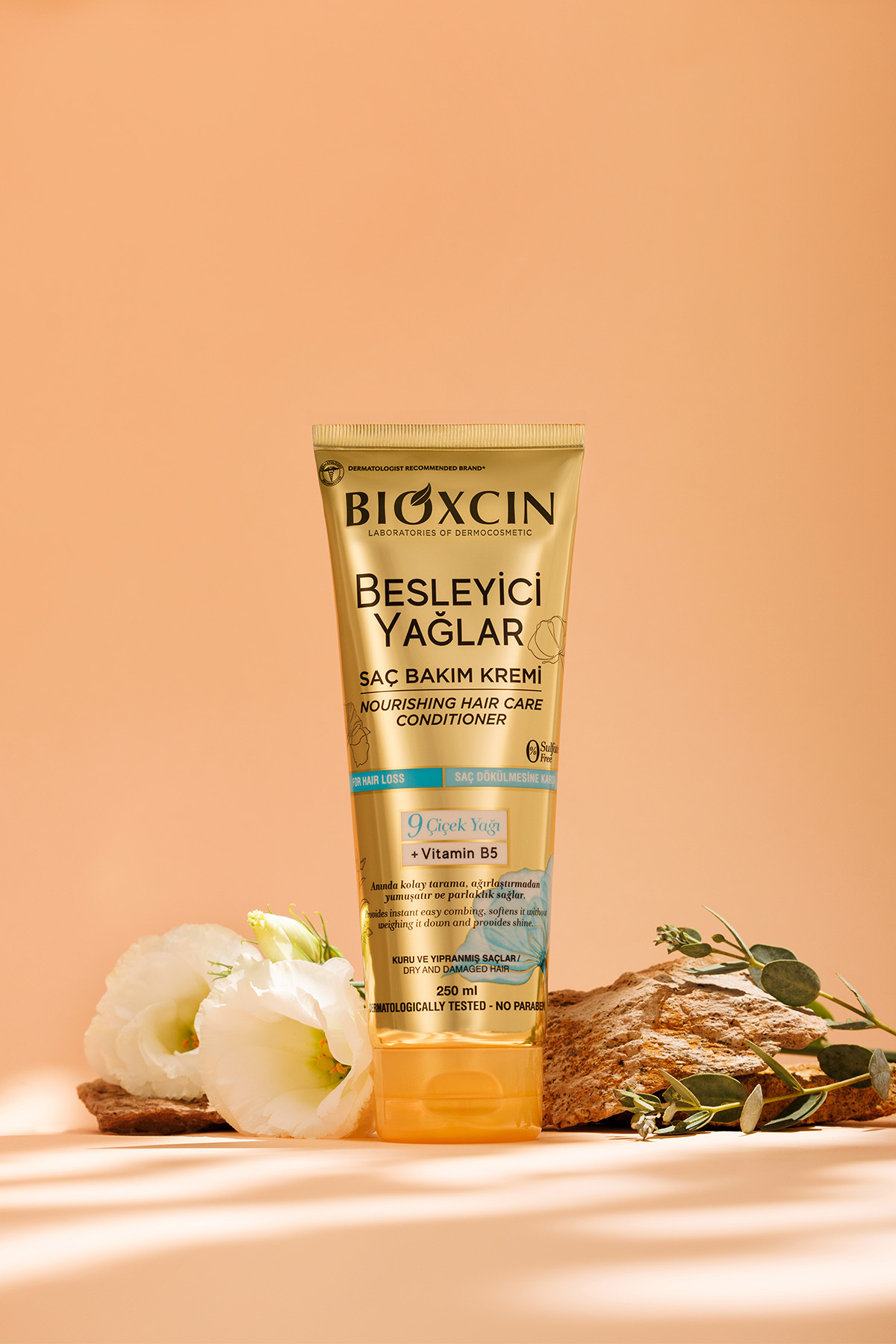 BİOXCİN BESLEYİCİ YAĞLAR BAKIM SAÇ KREMİ 250 ML - SÜLFATSIZ. KURU VE YIPRANMIŞ SAÇLAR SAÇ DÖKÜLME KARŞITI-