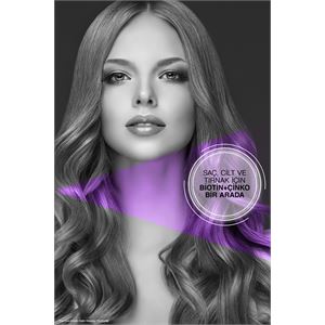 BİOXCİN BİOTİN 5.000 MCG 30 TABLET - BİOTİN + ÇİNKO 15 MG SAÇ VE TIRNAK VİTAMİNİ 2 Lİ AVANTAJ PAKET-