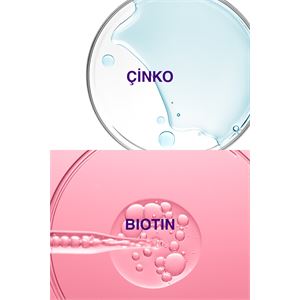 BİOXCİN BİOTİN 5.000 MCG 30 TABLET - BİOTİN + ÇİNKO 15 MG SAÇ VE TIRNAK VİTAMİNİ 2 Lİ AVANTAJ PAKET-