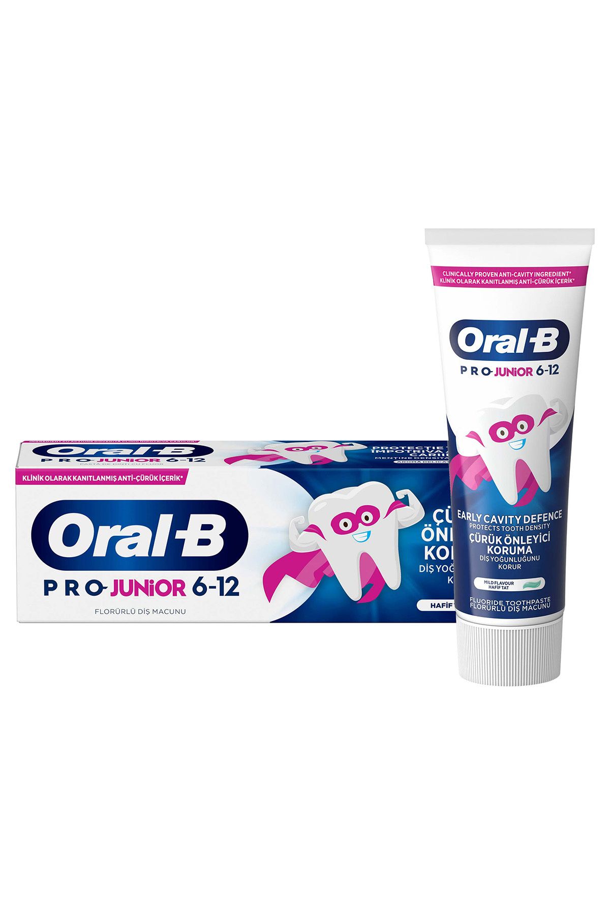 Oral-B Pro Junior Çürük Önleyici Koruma Diş Macunu 75 ml-
