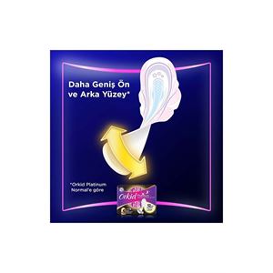 ORKİD PLATİNUM GECE EKSTRA PLUS (BOY 5) 8 ADET HİJYENİK PED-