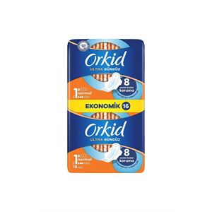 ORKİD ULTRA NORMAL (BOY 1) 16 ADET HİJYENİK PED-