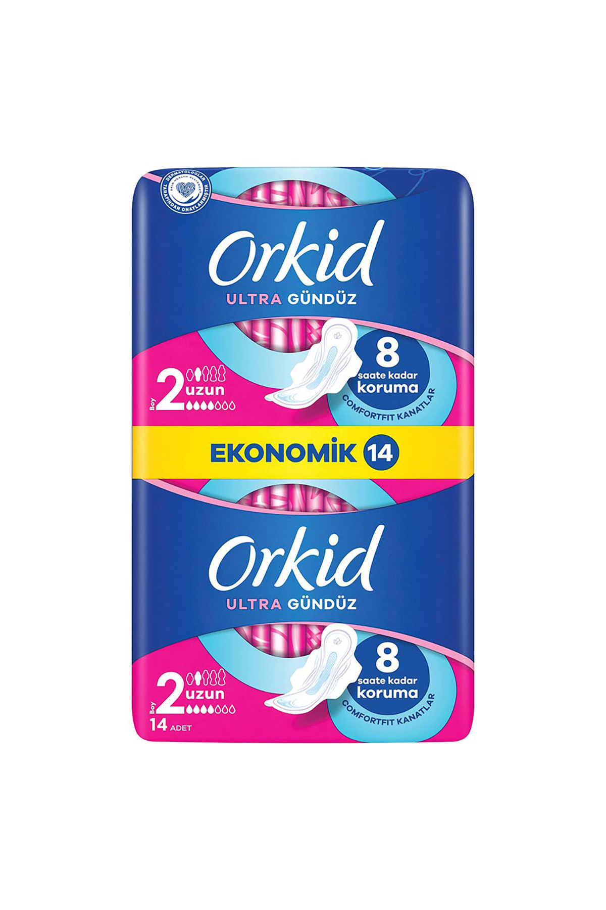 ORKİD ULTRA UZUN (BOY 2) 14 ADET HİJYENİK PED-