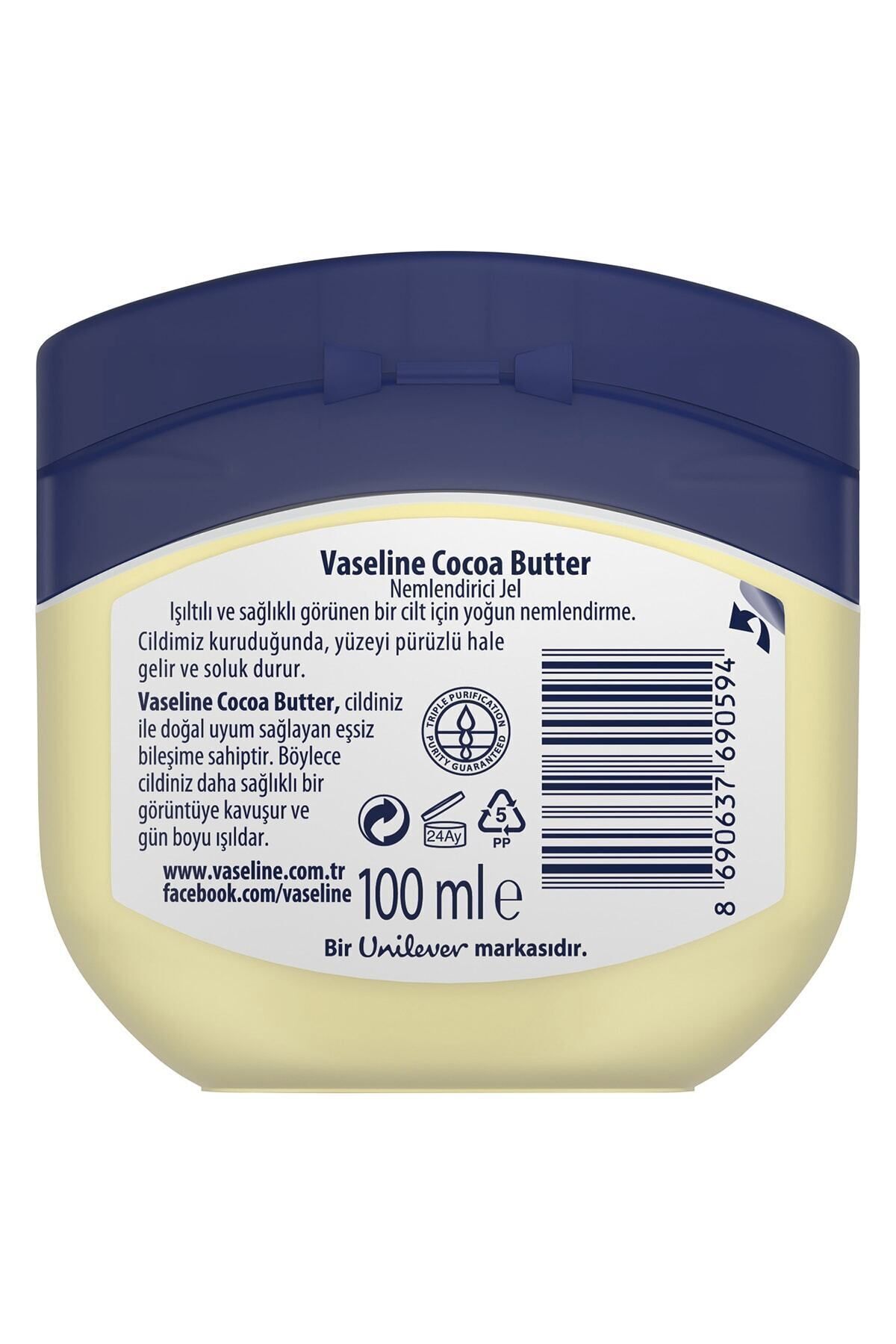 Vaseline Nemlendirici Jel Krem Cocoa Butter 100 Ml-