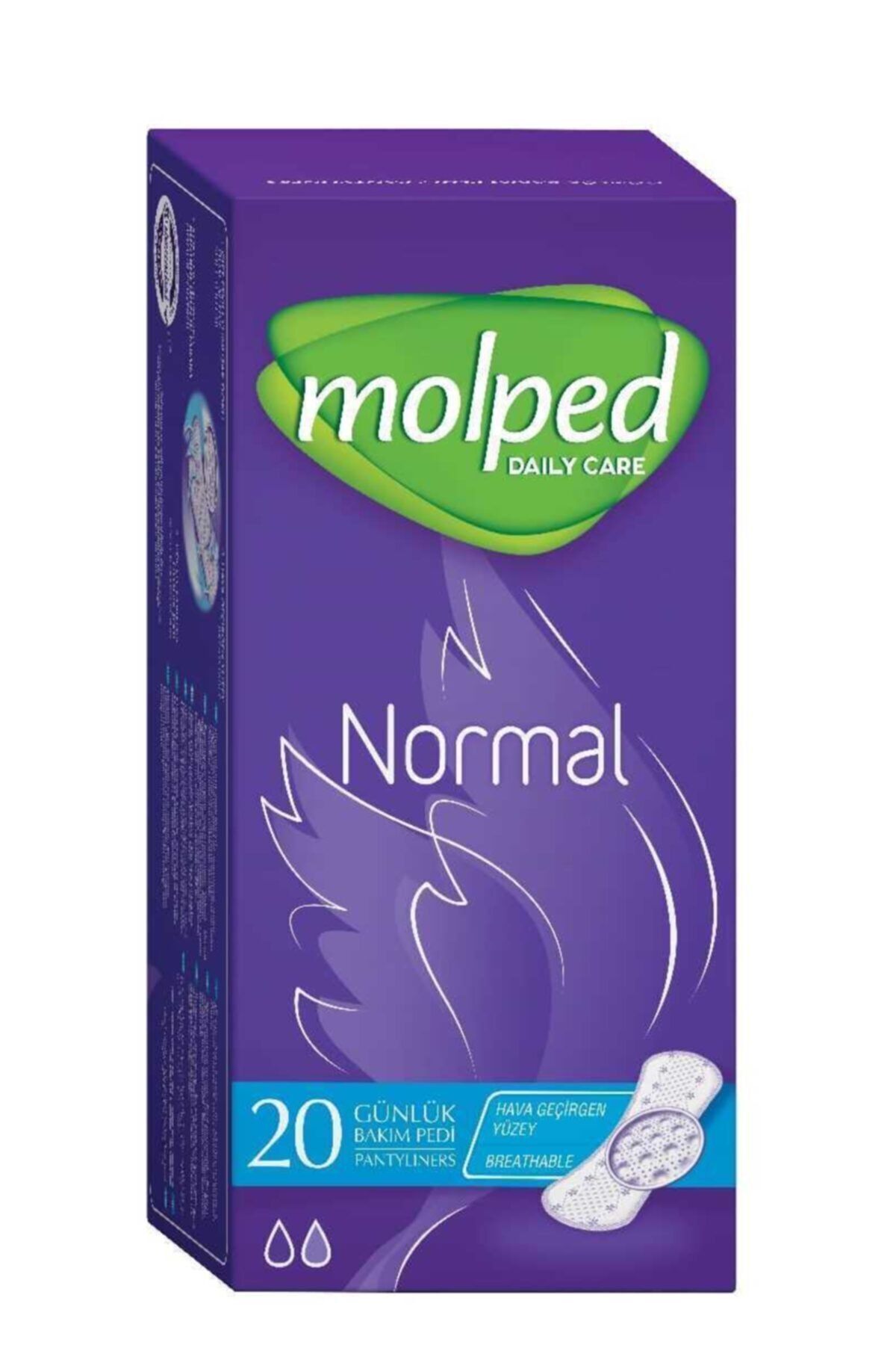 MOLPED 20LI NORMAL YOĞUN KORUMA GÜNLÜK PED-