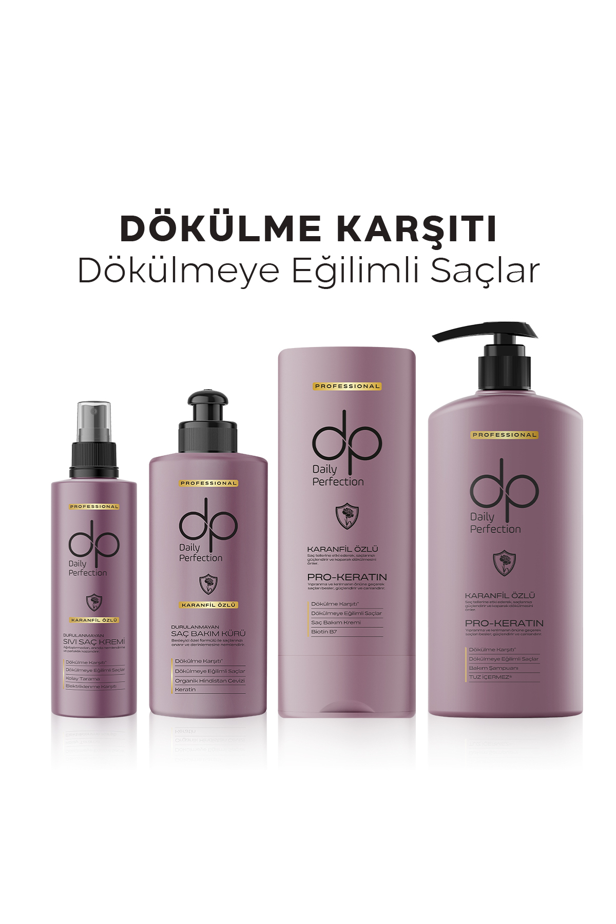 DP DAİLY PERFECTİON DP DURULANMAYAN SIVI SAÇ KREMİ 180 ML KARANFİL-