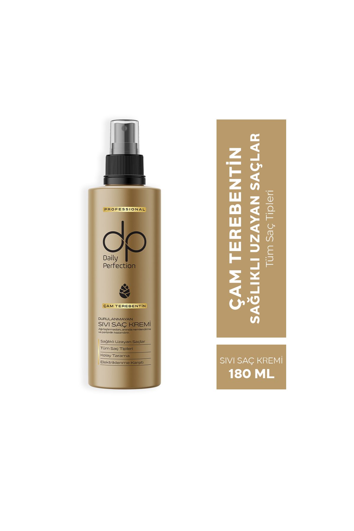 DP DAİLY PERFECTİON ÇAM TEREBENTİN DURULANMAYAN SIVI SAÇ KREMİ 180 ML-