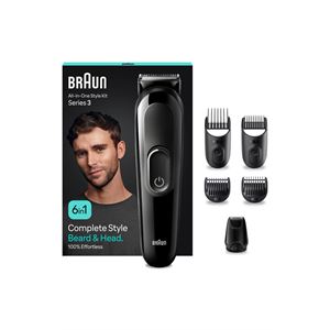BRAUN SERİES 3 MGK3420 HEPSİ BİR ARADA ŞEKİLLENDİRME SETİ. 6SI 1 ARADA ERKEK-