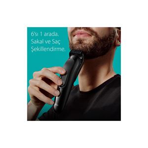 BRAUN SERİES 3 MGK3420 HEPSİ BİR ARADA ŞEKİLLENDİRME SETİ. 6SI 1 ARADA ERKEK-