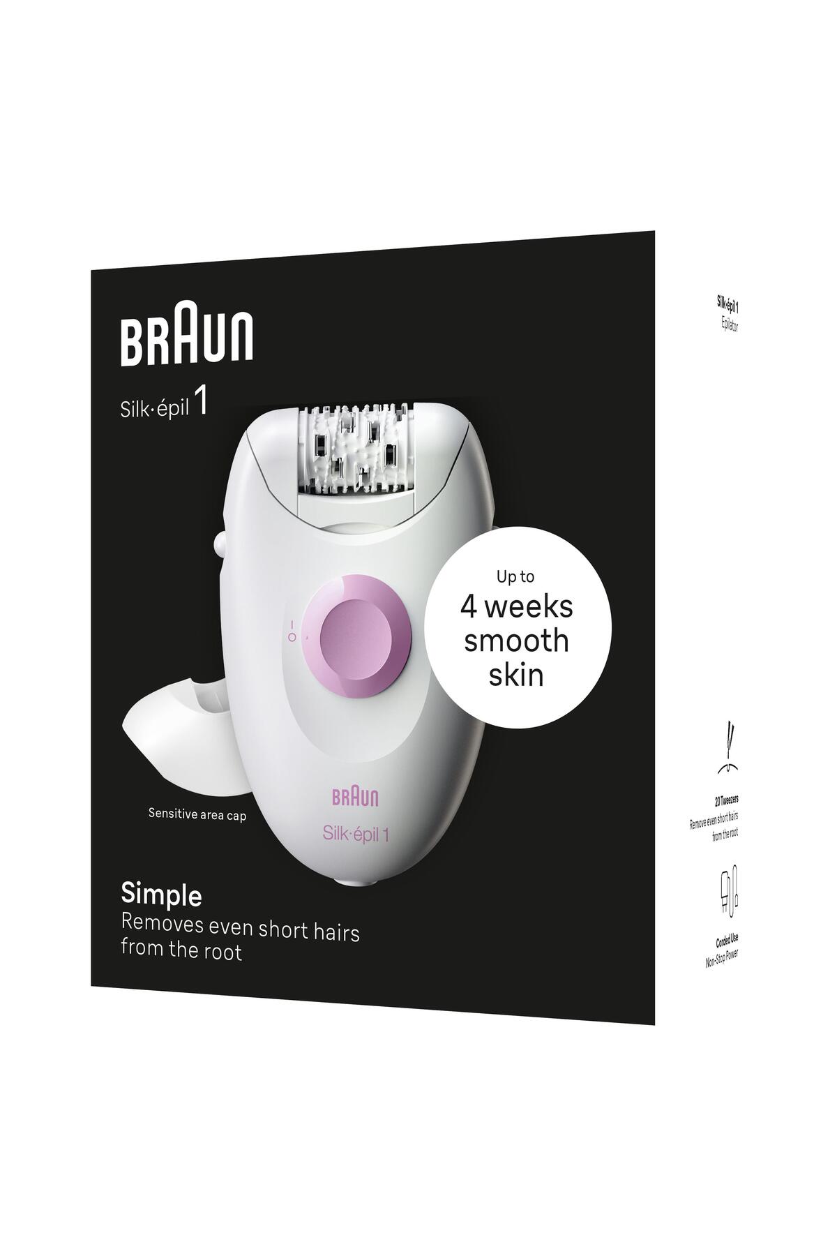 100981	BRAUN SİLK-ÉPİL 1 1-010 EPİLATÖR-