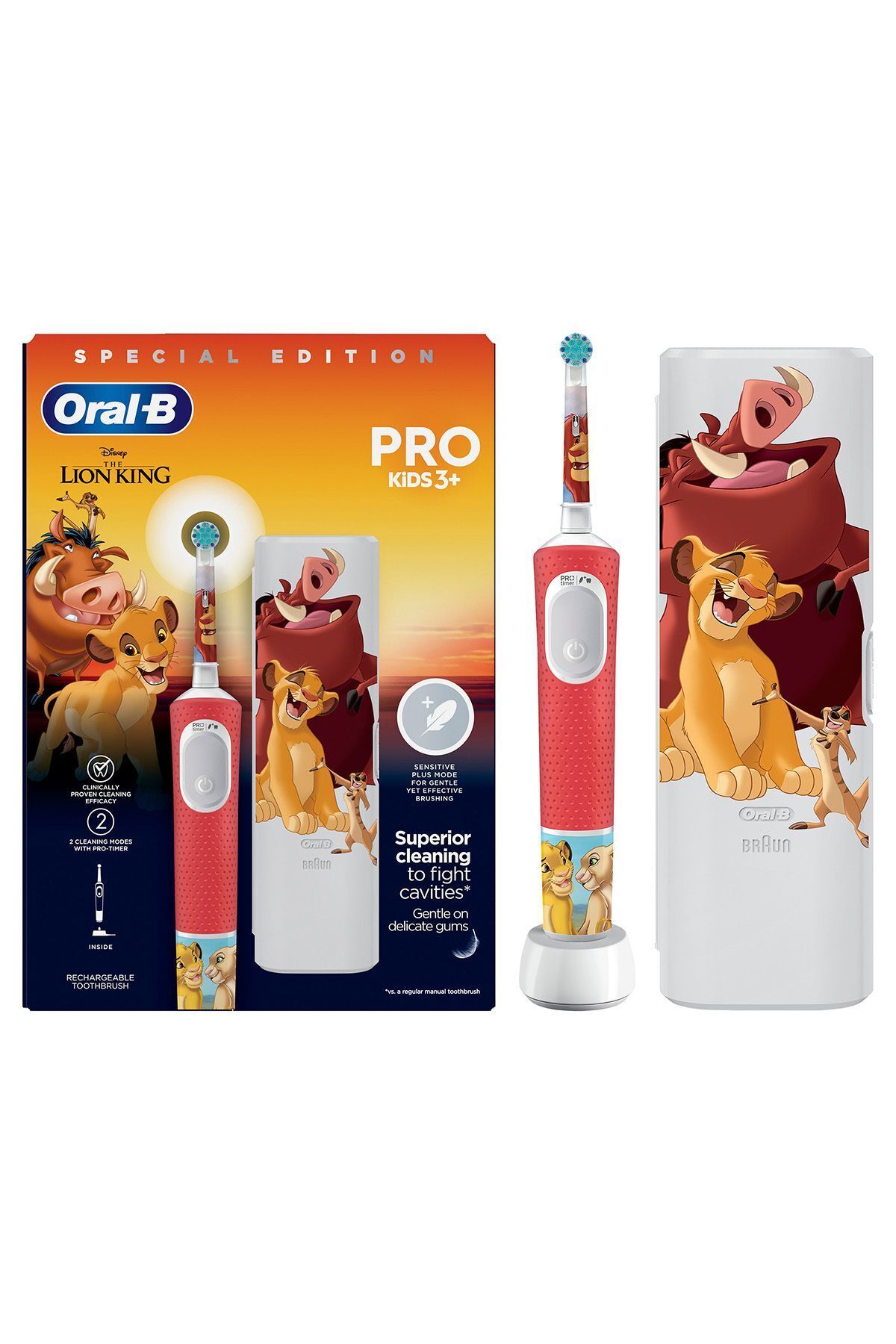 Oral-B Pro Kids The Lion King Şarjlı Diş Fırçası-